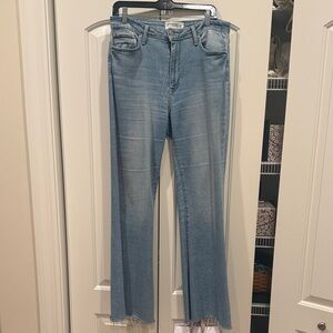 Just Black Denim Women's Light Blue Flare Jeans size 31